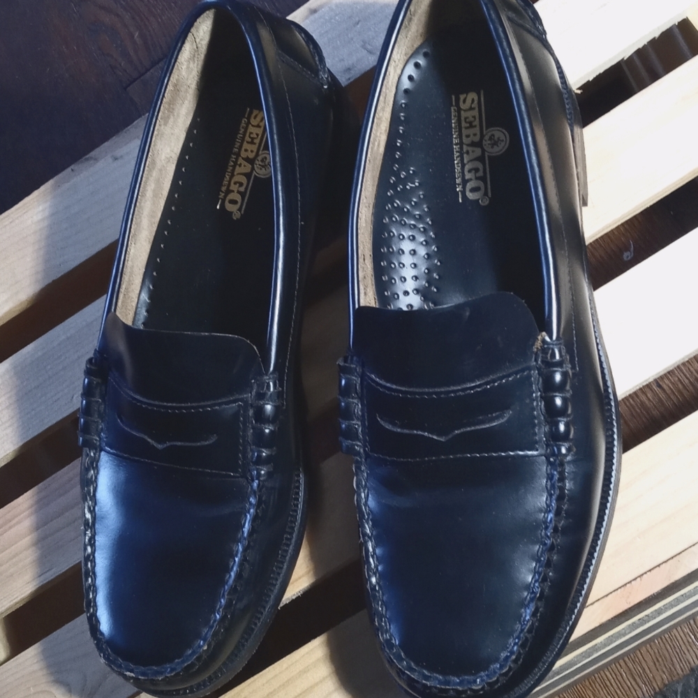SEBAGO GENUINE HANDSEWN MENS SHOE (USED)